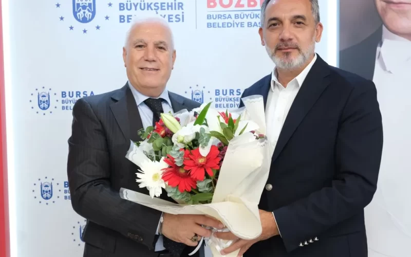 MÜSİAD Bursa’dan Büyükşehir Belediye Başkanı Mustafa Bozbey’e ziyaret